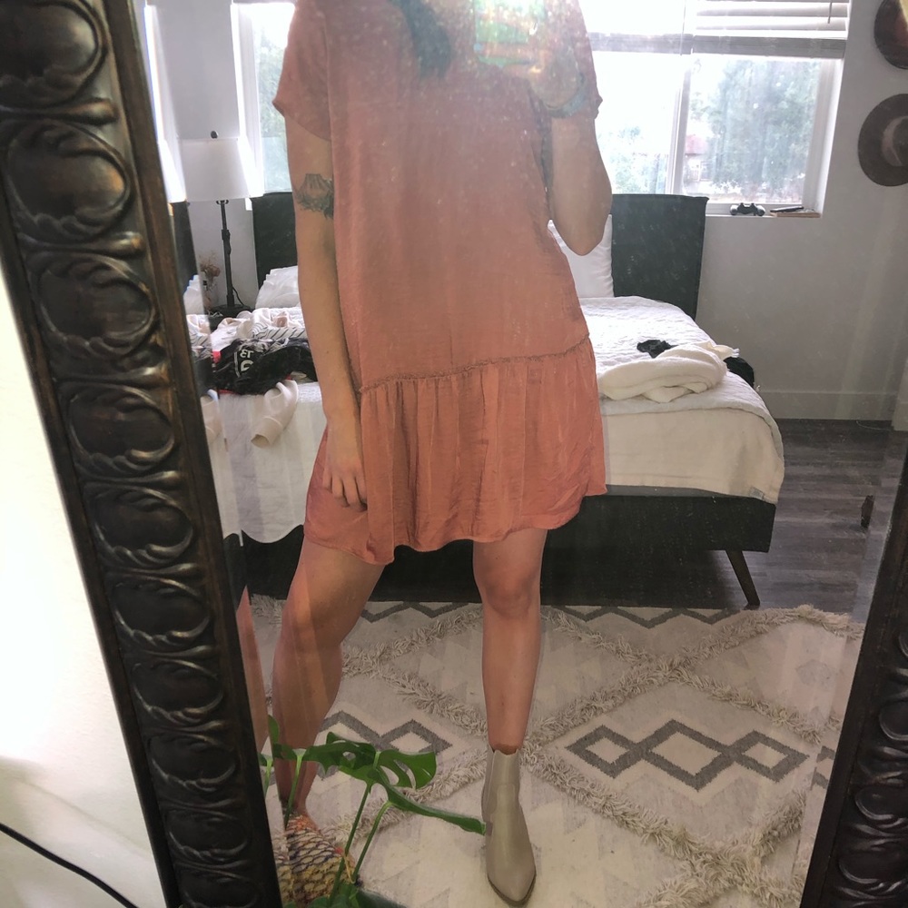 Orange dress
